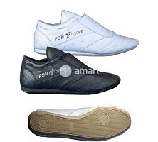 Обувь для таеквондо (степки) кожа БП3 (40, белый)