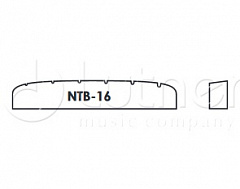 Верхний порожек NTB-16 для гитары, латунь